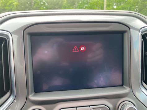 Backup camera not working